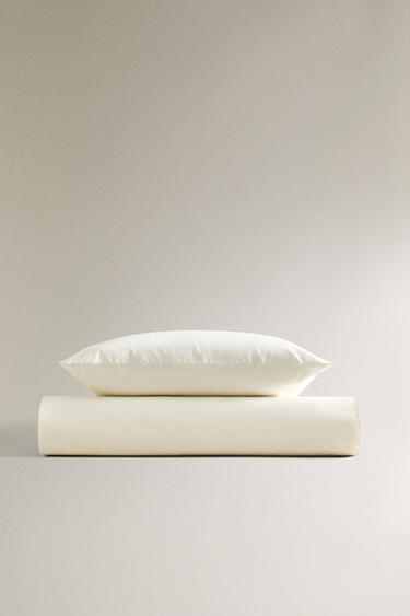 Zara Детское одеяло с вышитой отделкой