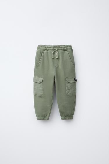 Zara Брюки-джоггеры в стиле карго купить с доставкой.