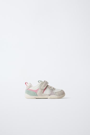 Zara Кроссовки цвета розовый