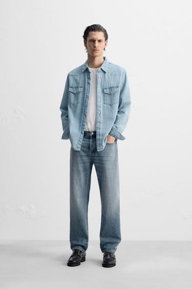 Zara Джинсы прямого кроя купить с доставкой.