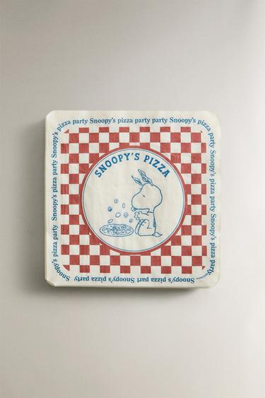 Набор детских бумажных салфеток peanuts™ pizza (упаковка из 20 шт.)