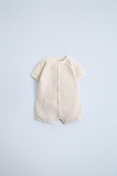 Zara Комбинезон из хлопка и шелка