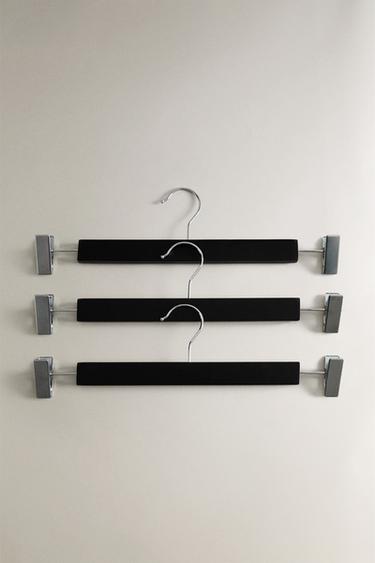 Zara Деревянный вешалка для юбок (набор из 3)