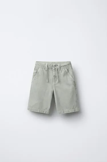 FADED BERMUDA SHORTS