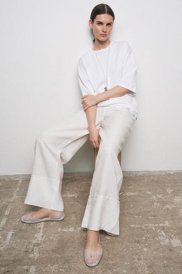 Zara Балетки с перфорацией купить с доставкой.