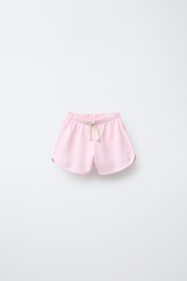 Zara Однотонные шорты