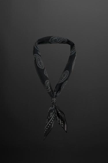 Zara Бандана с принтом