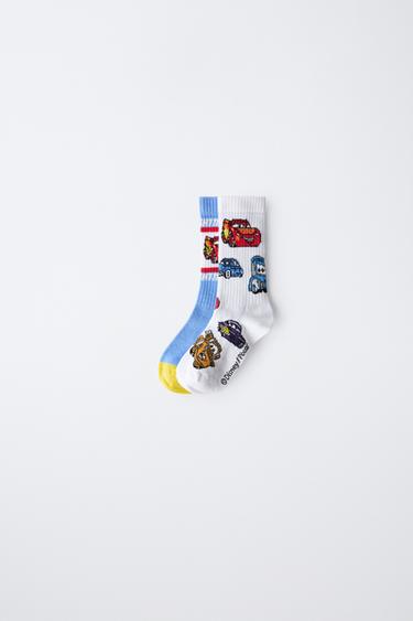 Носки на длину автомобилей cars © disney zara, 2 шт.