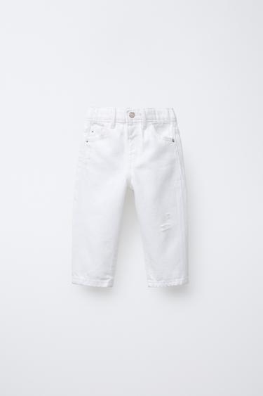 ДЖИНСЫ MOM FIT С РАЗРЕЗАМИ