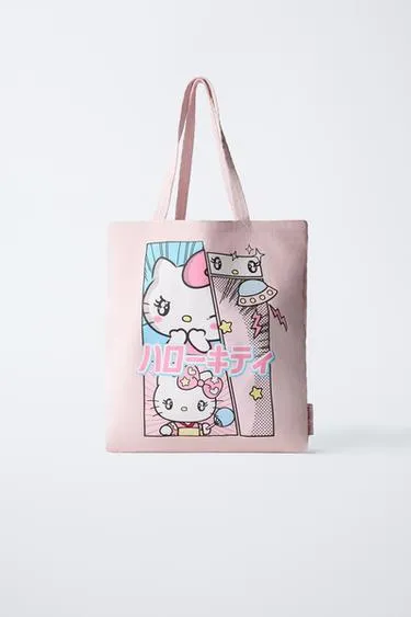 Сумка-шопер с принтом HELLO KITTY © SANRIO