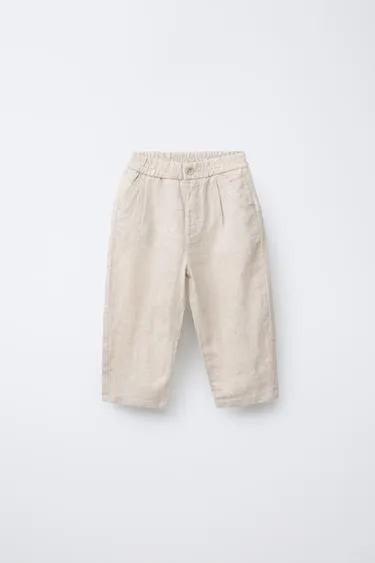 Брюки BAGGY изо льна