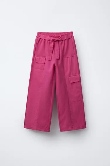 Брюки WIDE LEG с карманами