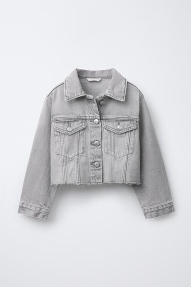 ДЖИНСОВАЯ КУРТКА CROPPED