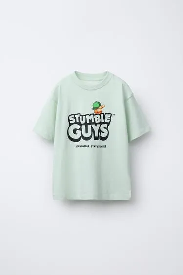 Футболка с принтом STUMBLE GUYS ™ © SCOPELY