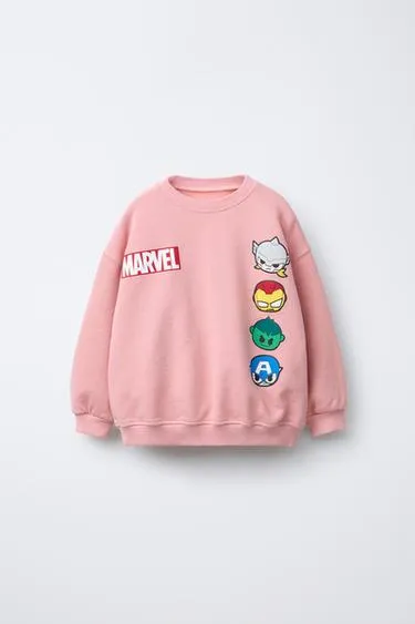 Толстовка с принтом  THE AVENGERS © MARVEL