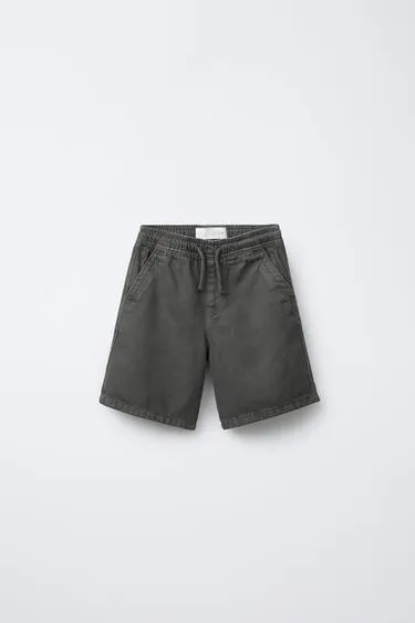 Шорты LOOSE-FITTING из твила
