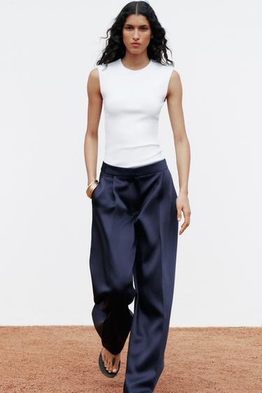 Zara Топ без рукавов