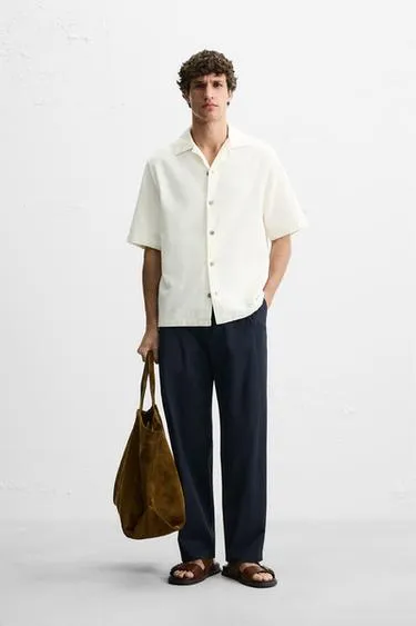 Рубашка RELAXED FIT с вышивкой
