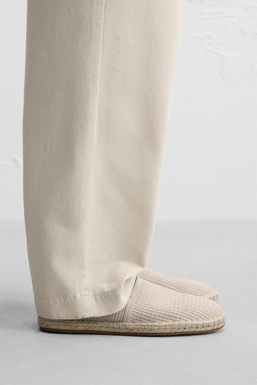 Zara Вязанные эспадрильи купить с доставкой.