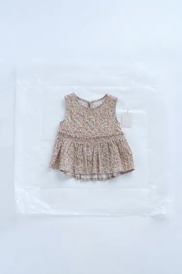 Блузка ZARA TIMELESS с цветочным принтом
