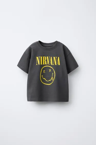 Футболка с принтом NIRVANA ®
