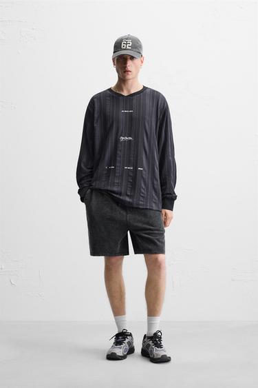 Zara Толстовка в стиле ретро с рельефным узором купить с доставкой.