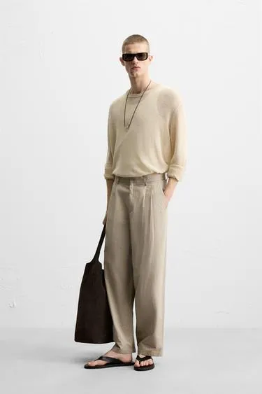 Свитер RELAXED FIT из полупрозрачной ткани