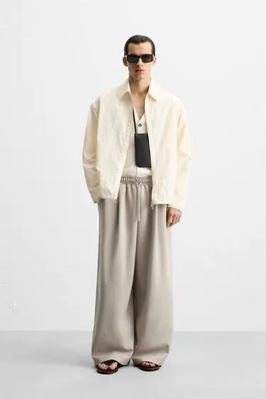 Джоггеры WIDE-LEG из высокотехнологичной ткани