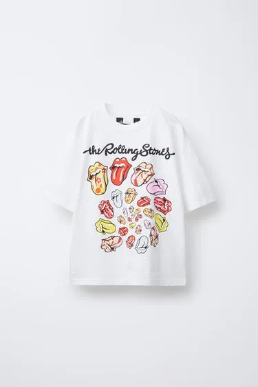 Футболка с принтом ROLLING STONES ©