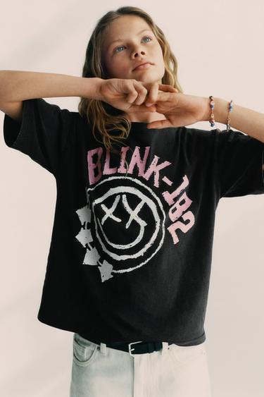 ФУТБОЛКА С ПРИНТОМ BLINK 182 ©
