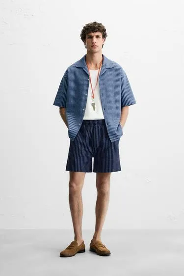Шорты RELAXED FIT SEERSUCKER
