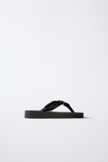 босоножки havaianas x zara