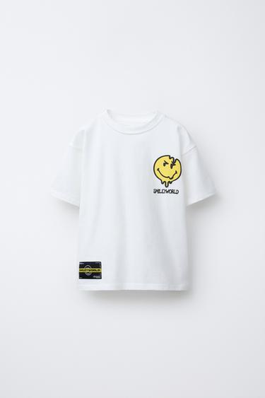 ФУТБОЛКА С ПРИНТОМ SMILEYWORLD ®