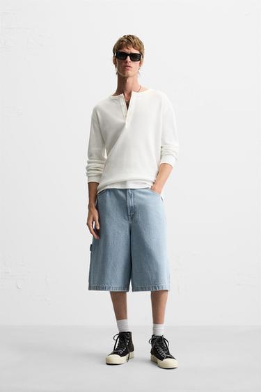 ДЖИНСОВЫЕ ШОРТЫ RELAXED FIT
