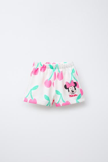 ШОРТЫ-БЕРМУДЫ MINNIE MOUSE © DISNEY С ПРИНТОМ «ВИШНЯ»