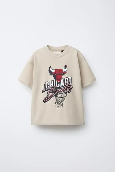 Футболка с принтом CHICAGO BULLS NBA ©