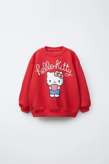 Толстовка с вышивкой HELLO KITTY ©