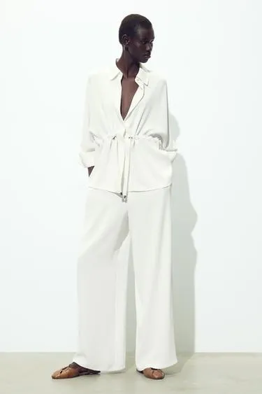 Брюки WIDE LEG из крепа