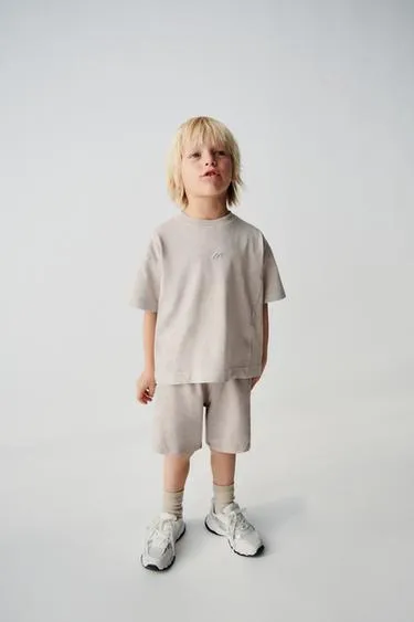 Футболка GARMENT DYE с вышитым логотипом