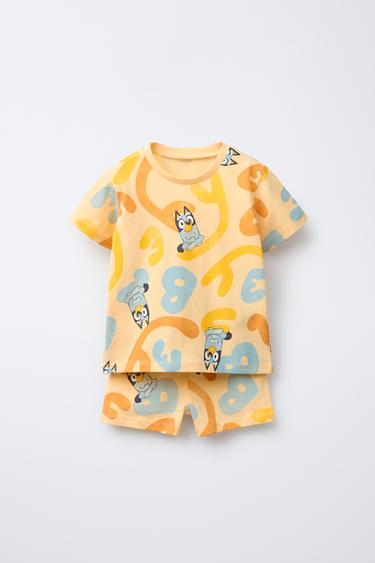 2-6 ЛЕТ/ПИЖАМА С ПРИНТОМ BLUEY © LUDO STUDIO