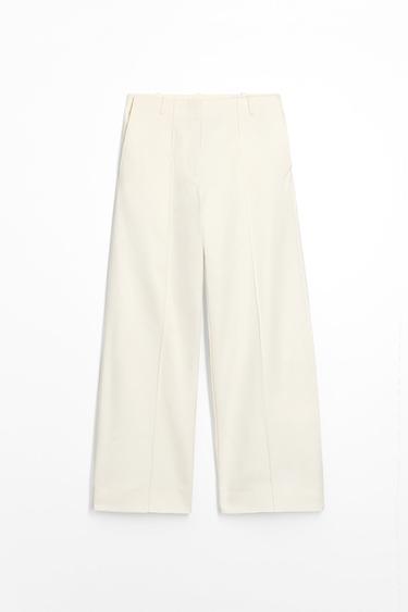 ДЖИНСЫ WIDE LEG С ВЫСОКОЙ ПОСАДКОЙ — ZW COLLECTION