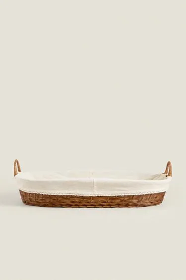 RATTAN CHANGING MAT BASKET