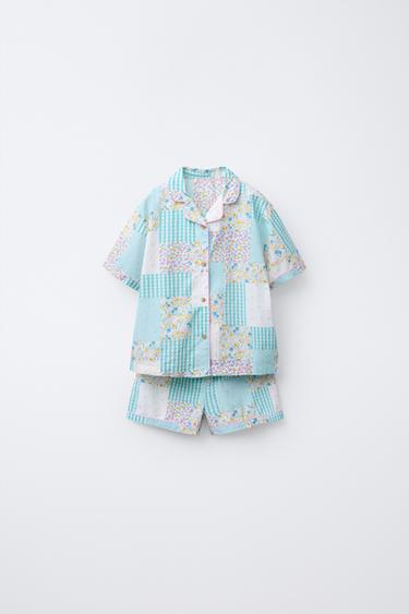 Zara 2-6 лет/пижама пэчворк и бермуды купить с доставкой.