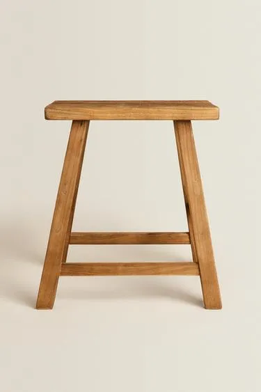 ELM WOOD STOOL