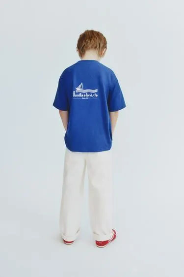 Футболка с принтом BONILLA A LA VISTA ® X ZARA