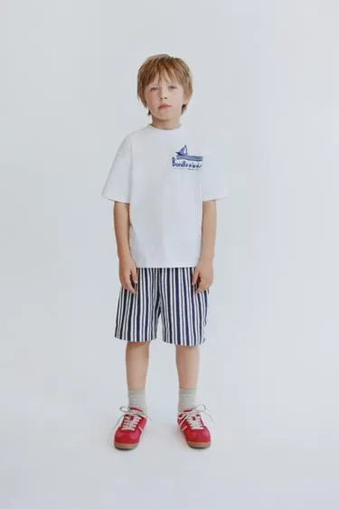 Футболка с принтом BONILLA A LA VISTA ® X ZARA