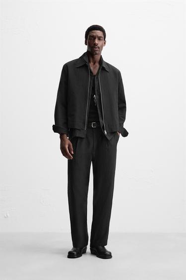 Zara Брюки свободного кроя купить с доставкой.