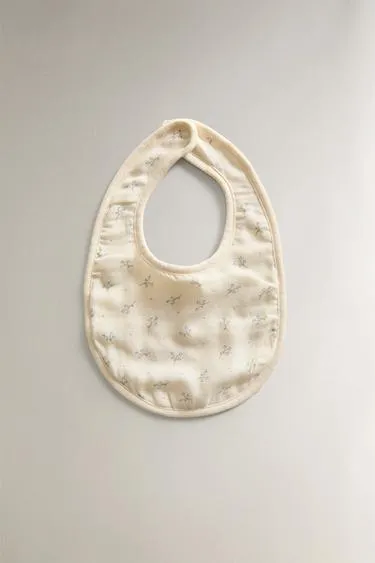 CHILDREN'S MINI FLOWER BIB