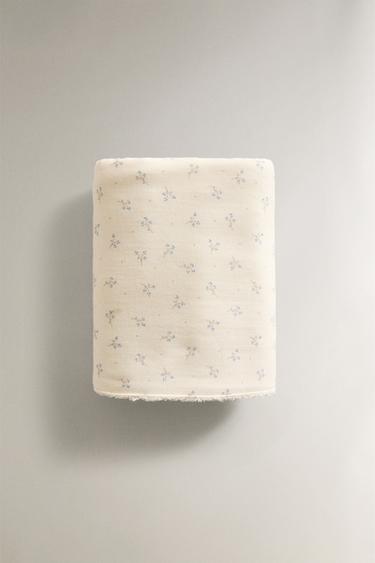 Zara CHILDREN'S MINI FLOWER BATH TOWEL