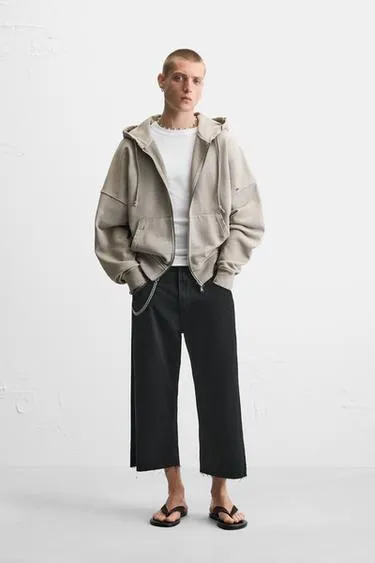 Джинсовые шорты RELAXED FIT WIDE-LEG